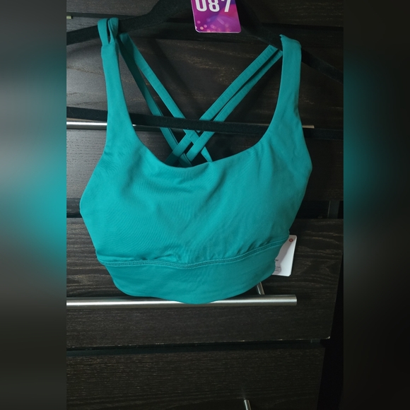 lululemon athletica Energy Longline Cross-Back Sports Bra - Picture 1 of 4